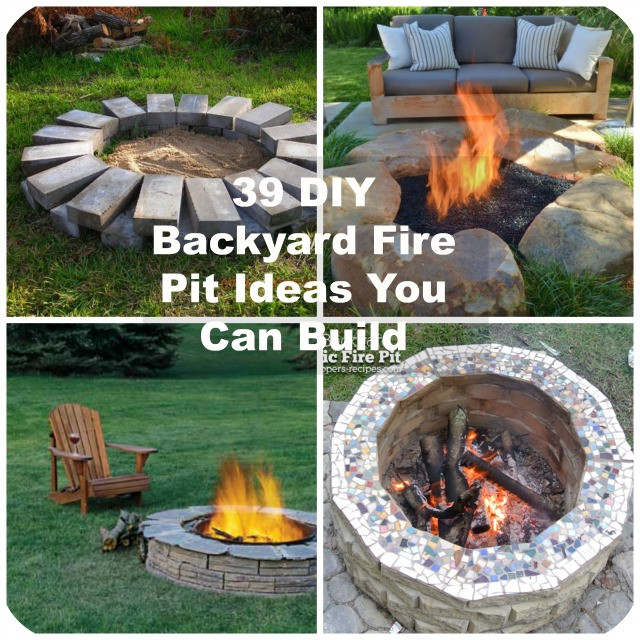 Best ideas about DIY Backyard Fire Pit Ideas
. Save or Pin 39 DIY Backyard Fire Pit Ideas You Can Build Now.