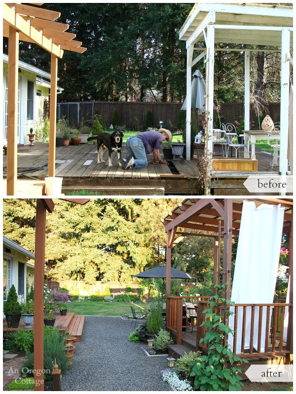 Best ideas about DIY Backyard Makeovers
. Save or Pin DIY Backyard Makeover Before and After Now.