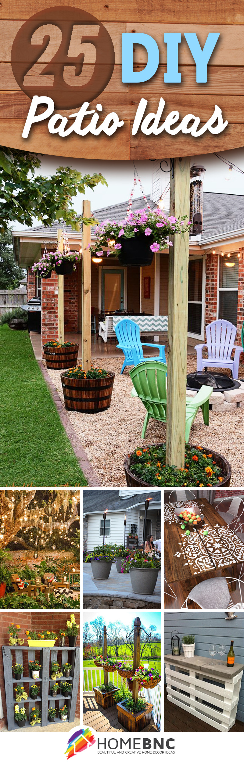 Best ideas about DIY Backyard Patio Ideas
. Save or Pin 25 Best DIY Patio Decoration Ideas and Designs for 2019 Now.