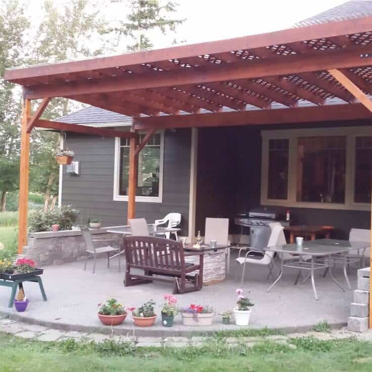 Best ideas about Diy Backyard Patios
. Save or Pin How to Build a DIY Covered Patio Now.