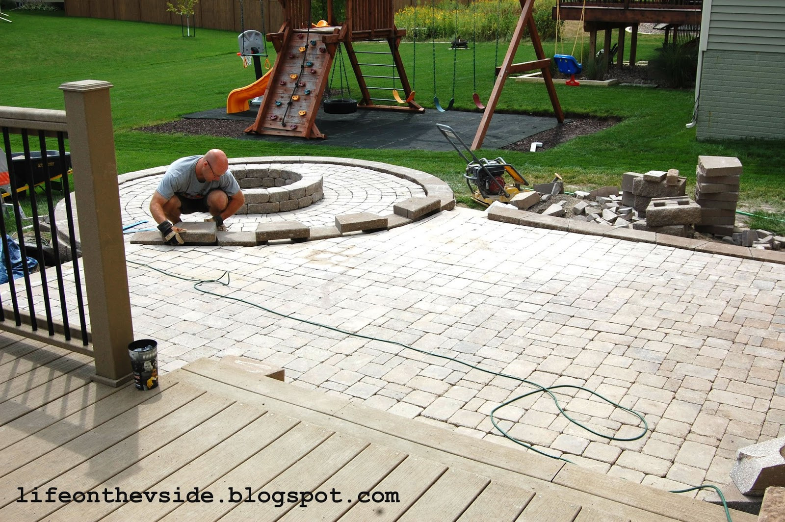 Best ideas about DIY Backyard Pavers
. Save or Pin the V Side He Built Me a Patio And I Liked It Now.
