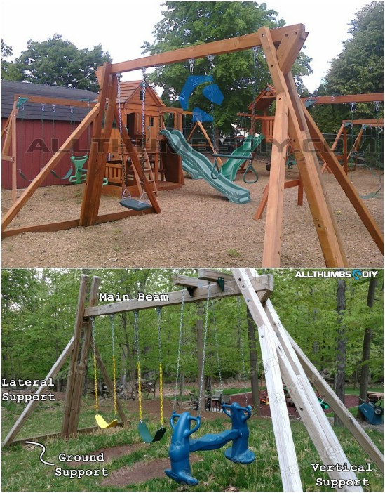 Best ideas about DIY Backyard Playground
. Save or Pin 26 DIY Swings That Turn Your Backyard Into A Playground Now.
