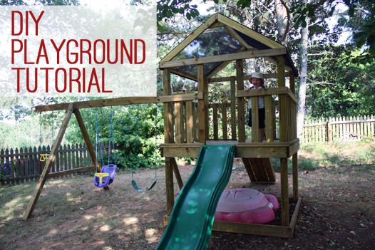 Best ideas about DIY Backyard Playset
. Save or Pin How to Build a DIY Wooden Playground Playset Now.