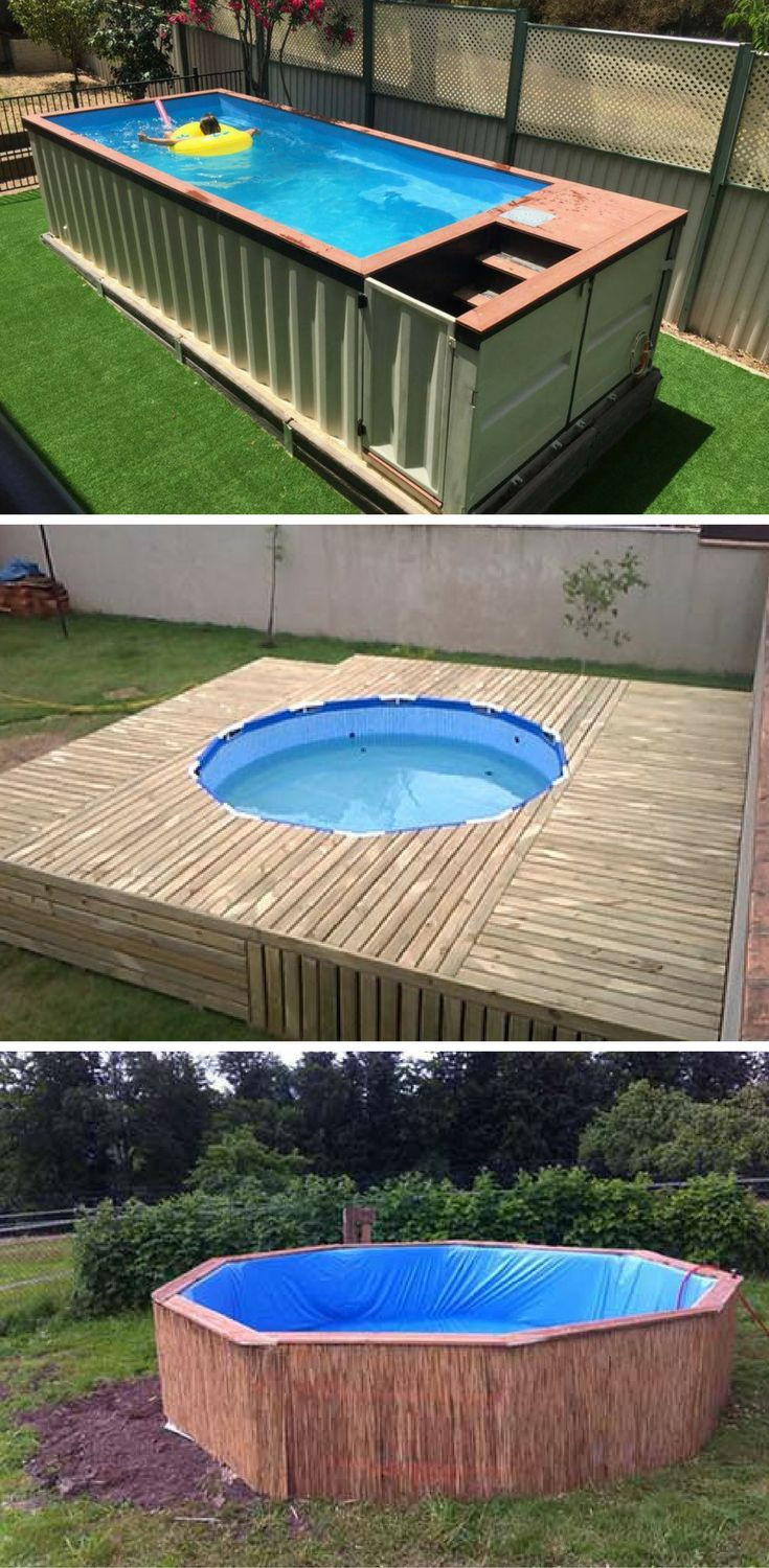 Best ideas about DIY Backyard Pools
. Save or Pin 10 Brilliantly Awesome DIY Backyard Pool Ideas Now.