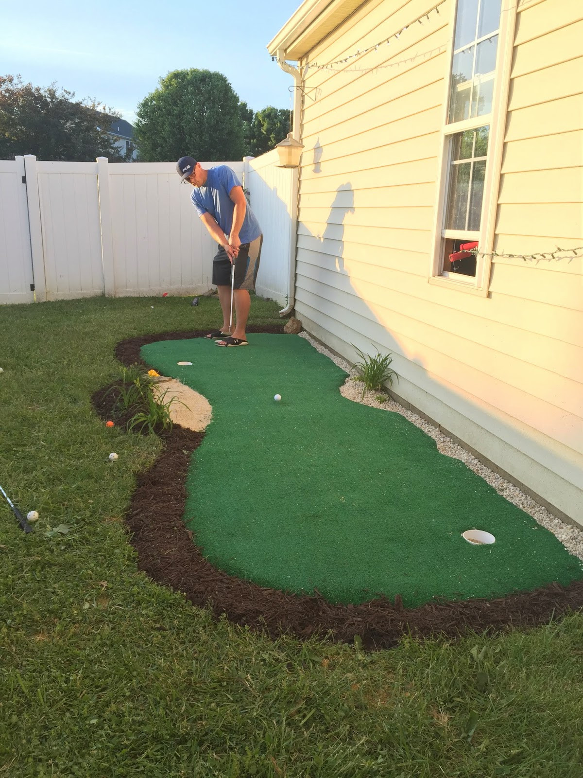 Best ideas about DIY Backyard Putting Greens
. Save or Pin Little Bit Funky How to make a backyard putting green Now.