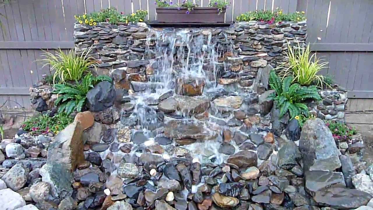 Best ideas about DIY Backyard Waterfalls
. Save or Pin DIY Backyard Waterfall Now.