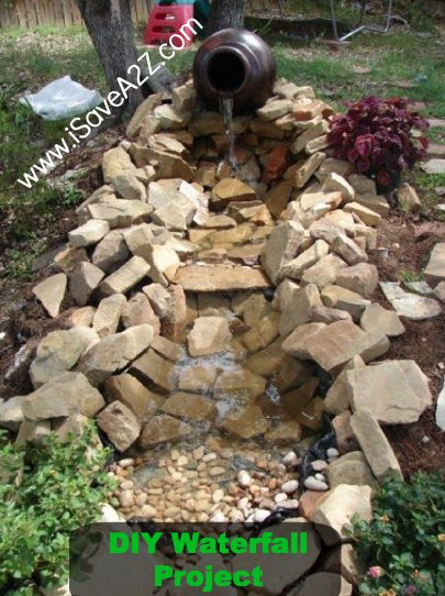 Best ideas about DIY Backyard Waterfalls
. Save or Pin DIY Easy Backyard Pond Design Idea iSaveA2Z Now.