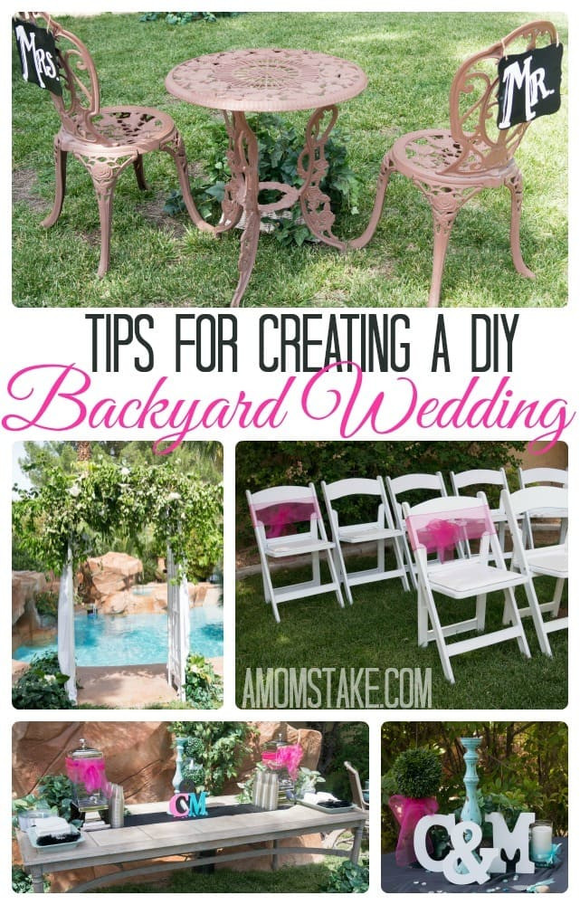 Best ideas about DIY Backyard Wedding Ideas
. Save or Pin Tips for a DIY Backyard Wedding A Mom s Take Now.