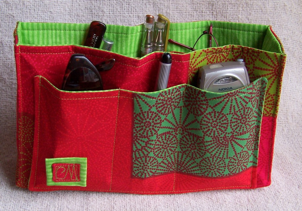 Best ideas about DIY Bag Organizer
. Save or Pin SALE DIY Purse Organizer Kit Red Hot and Green with Envy II Now.