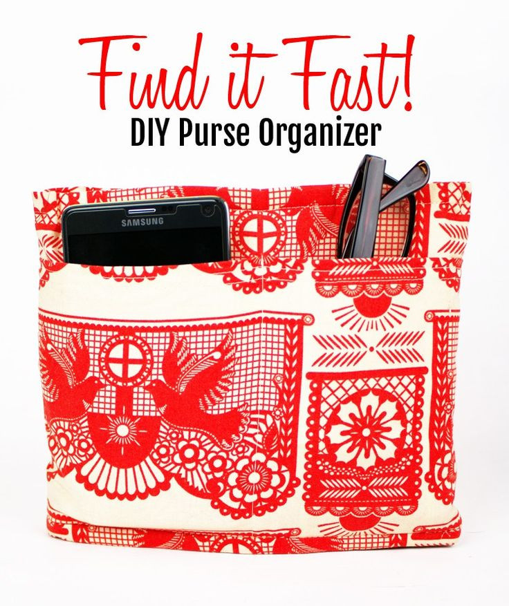 Best ideas about DIY Bags Organizer
. Save or Pin DIY customizable purse organizer in Anna Maria Horner Now.