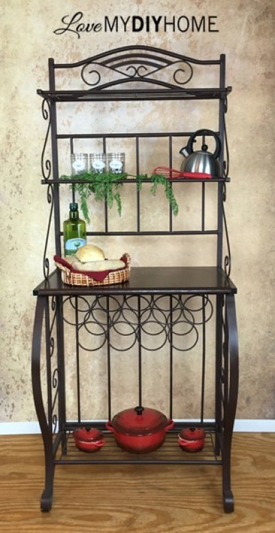 Best ideas about DIY Bakers Rack
. Save or Pin Baker s Rack Be es a French Beauty Love My DIY Home Now.