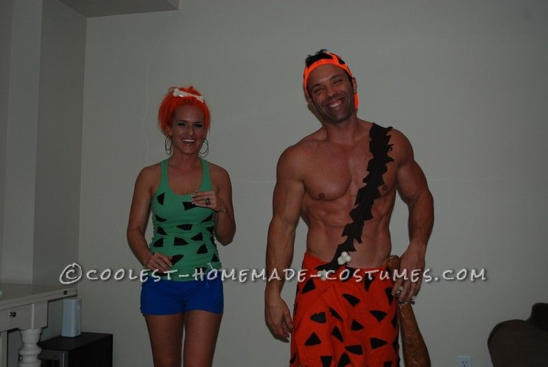 Best ideas about DIY Bamm Bamm Costume
. Save or Pin Simple and Fun Pebbles and Bamm Bamm Couple Halloween Now.