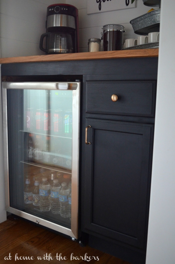 Best ideas about DIY Bar Cabinets
. Save or Pin How to build a Beverage Bar At Home with The Barkers Now.