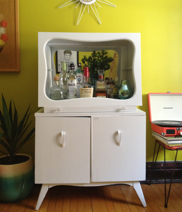 Best ideas about DIY Bar Cabinets
. Save or Pin Oh So Lovely Vintage My vintage bar cabinet makeover Now.