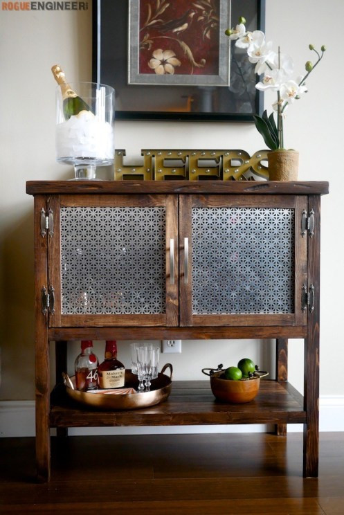 Best ideas about DIY Bar Cabinets
. Save or Pin Bar Cabinet Rogue Engineer Now.
