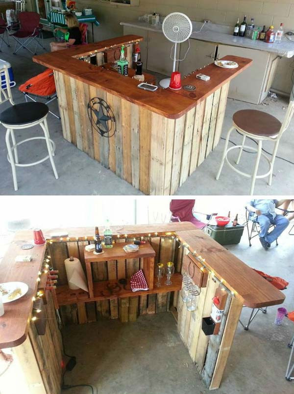 Best ideas about DIY Bar Plans
. Save or Pin 21 Bud Friendly Cool DIY Home Bar You Need in Your Home Now.