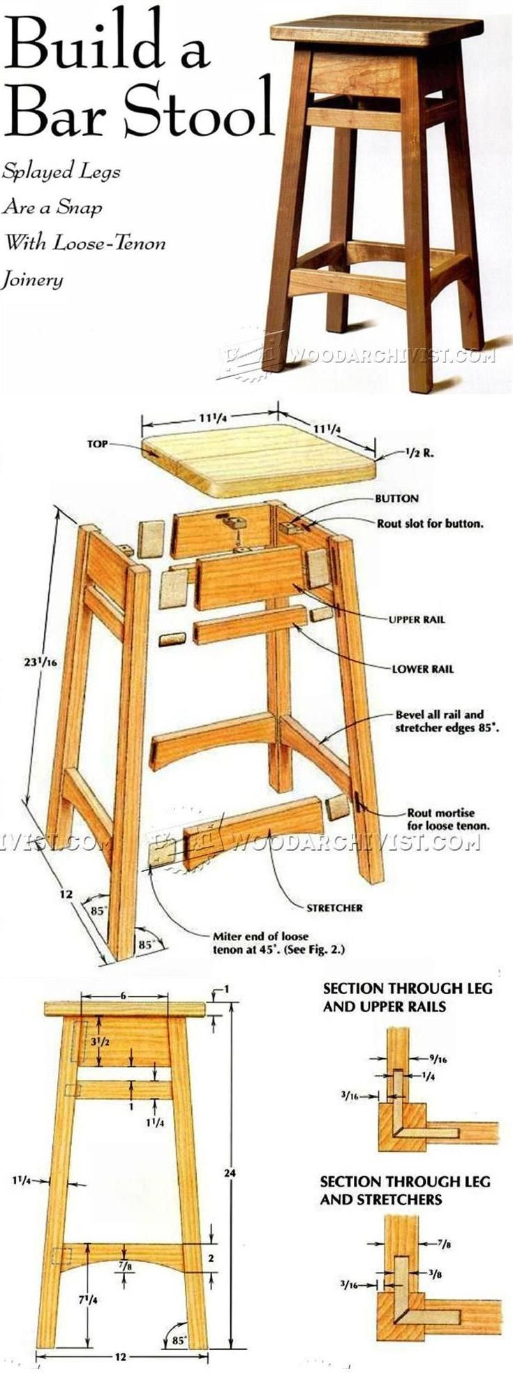 Best ideas about DIY Bar Stool Plans
. Save or Pin Best 25 Wood stool ideas on Pinterest Now.