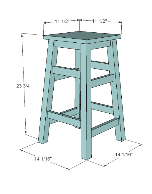 Best ideas about DIY Bar Stool Plans
. Save or Pin Ana White Now.
