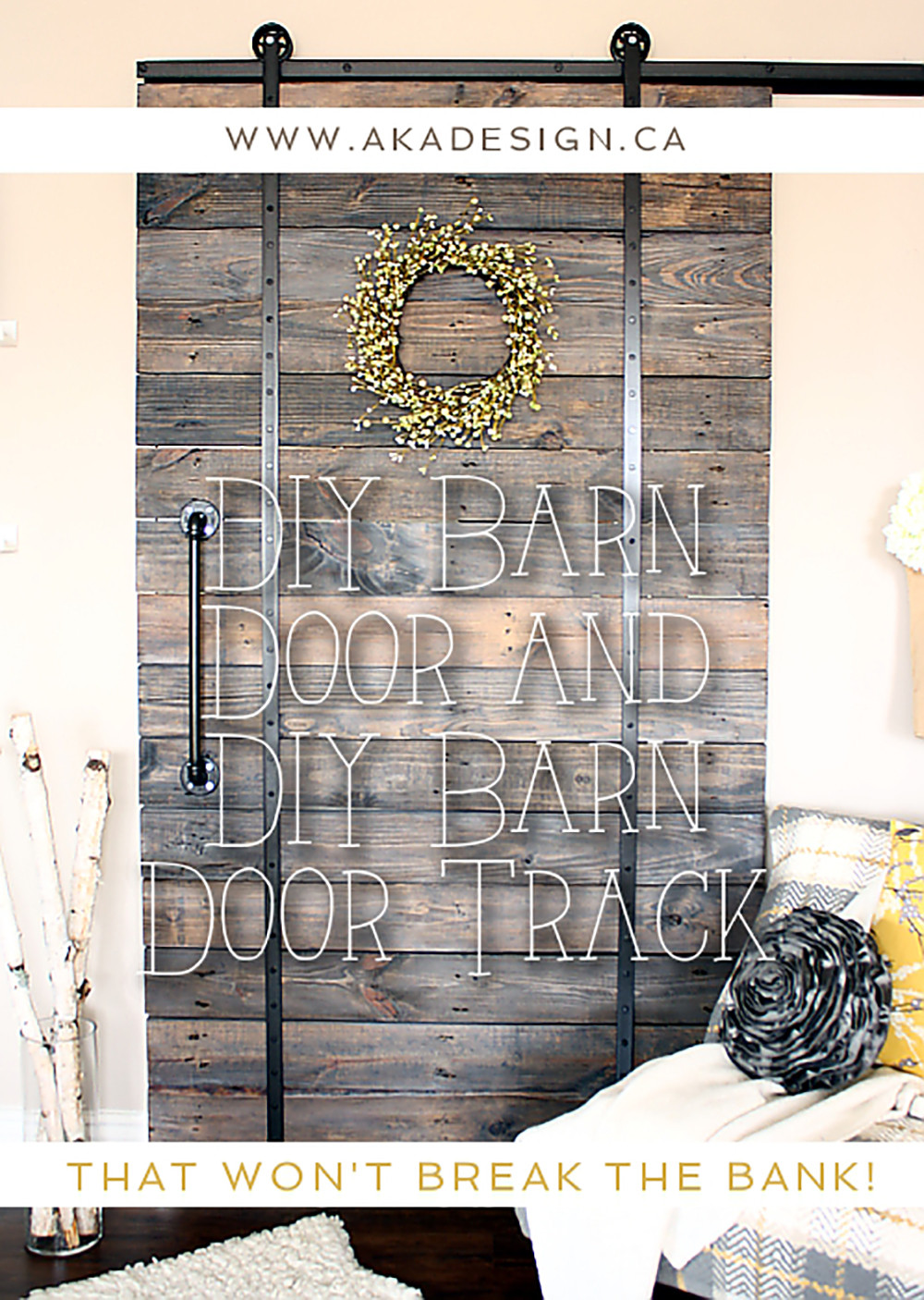 Best ideas about DIY Barn Door Track
. Save or Pin DIY Barn Door and DIY Barn Door Track That Won t Break the Now.