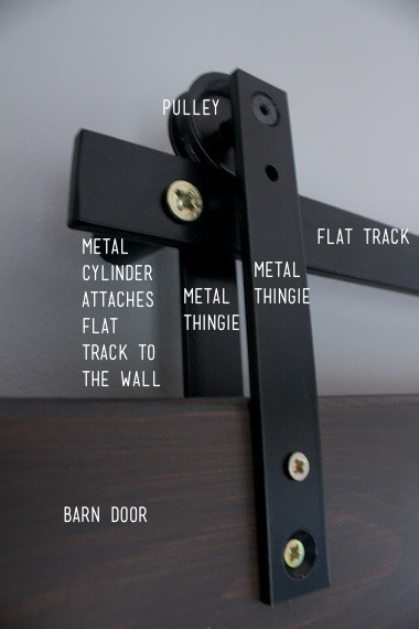 Best ideas about DIY Barn Door Track
. Save or Pin Remodelaholic Now.