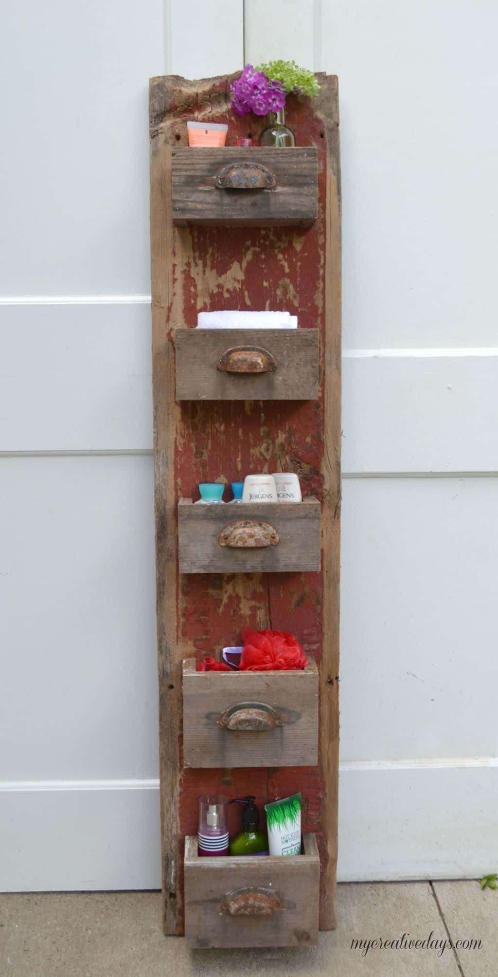 Best ideas about DIY Barn Wood
. Save or Pin DIY Barn Wood Wall Bin My Creative Days Now.