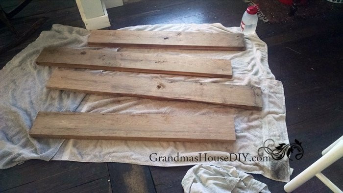 Best ideas about DIY Barn Wood Shelves
. Save or Pin How to build easy barn wood book shelves Grandmas House DIY Now.