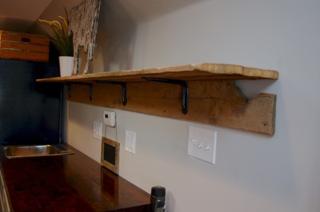 Best ideas about DIY Barn Wood Shelves
. Save or Pin How to make a unique barn wood shelf Now.