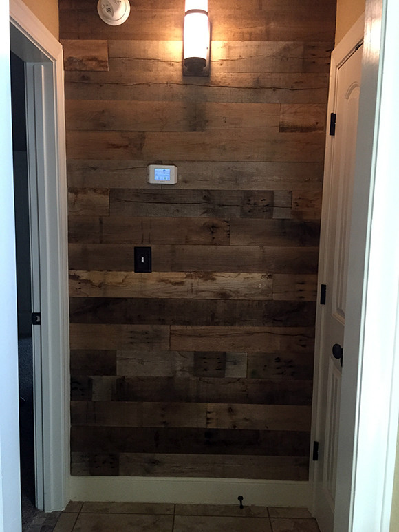 Best ideas about DIY Barnwood Wall
. Save or Pin DIY Reclaimed Wood Wall – Frugal Novice Now.