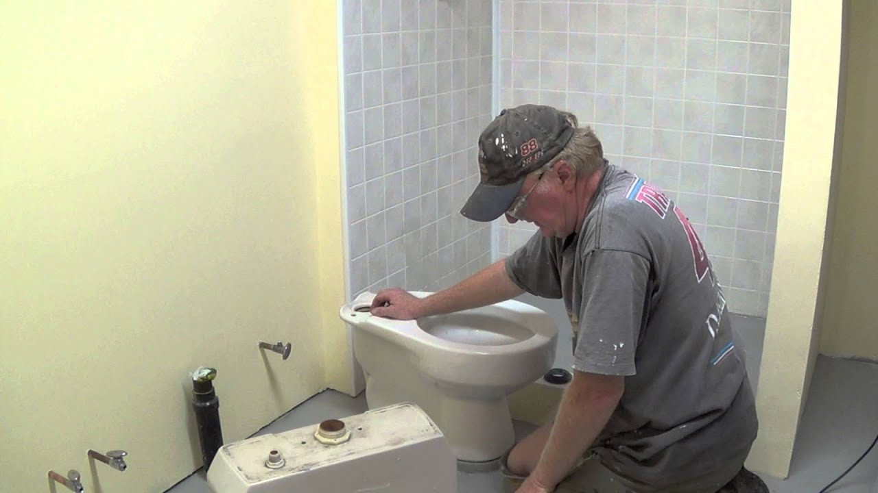 Best ideas about DIY Basement Bathroom
. Save or Pin DIY Basement Bathroom Part 10 Installing Toilet Now.