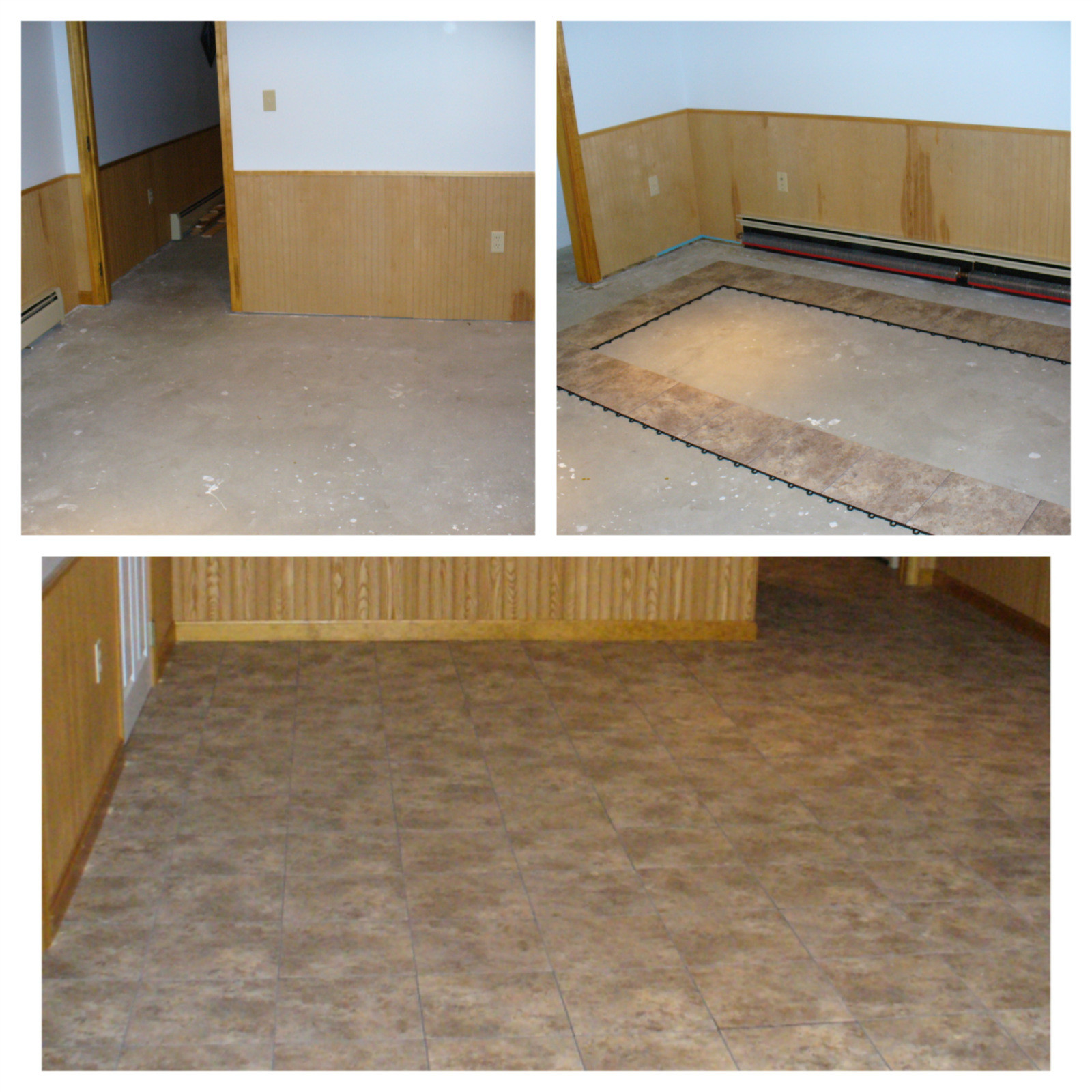 Best ideas about DIY Basement Floors
. Save or Pin DIY Basement Floor Tiles Diamond Black Made In USA Now.