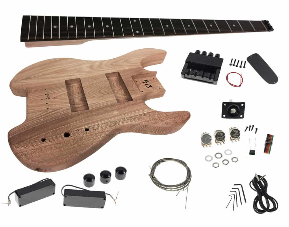 Best ideas about DIY Bass Kit
. Save or Pin Solo SB Style DIY Headless Bass Guitar Kit Maple Neck Now.