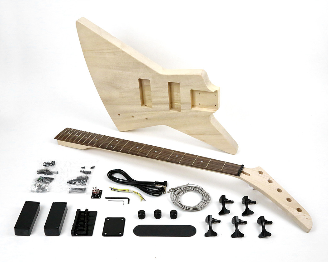 Best ideas about DIY Bass Kit
. Save or Pin Pit Bull Guitars EX 5 Electric 5 String Bass Guitar Kit Now.