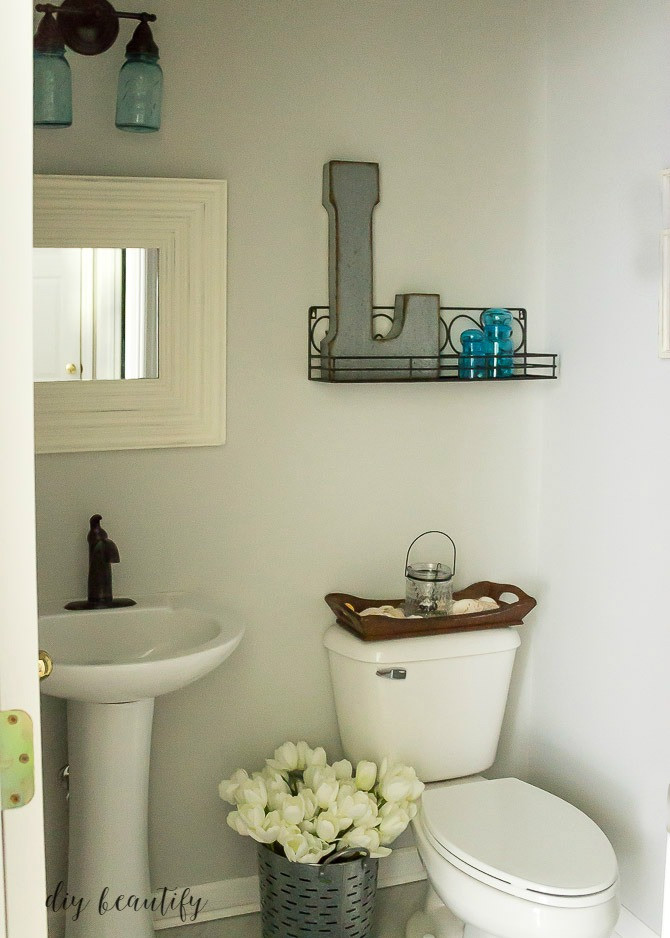Best ideas about DIY Bathroom Makeover On A Budget
. Save or Pin Mini Bud Bathroom Makeover Now.