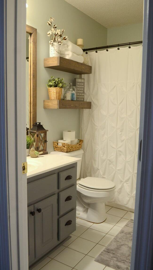 Best ideas about DIY Bathroom Shelves
. Save or Pin 25 Best DIY Bathroom Shelf Ideas and Designs for 2019 Now.