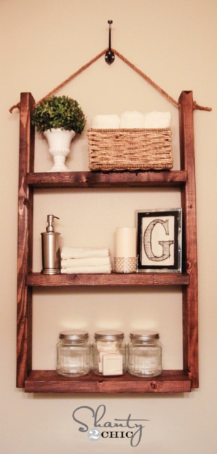 Best ideas about DIY Bathroom Shelves
. Save or Pin Top 10 Practical DIY Shelves Top Inspired Now.