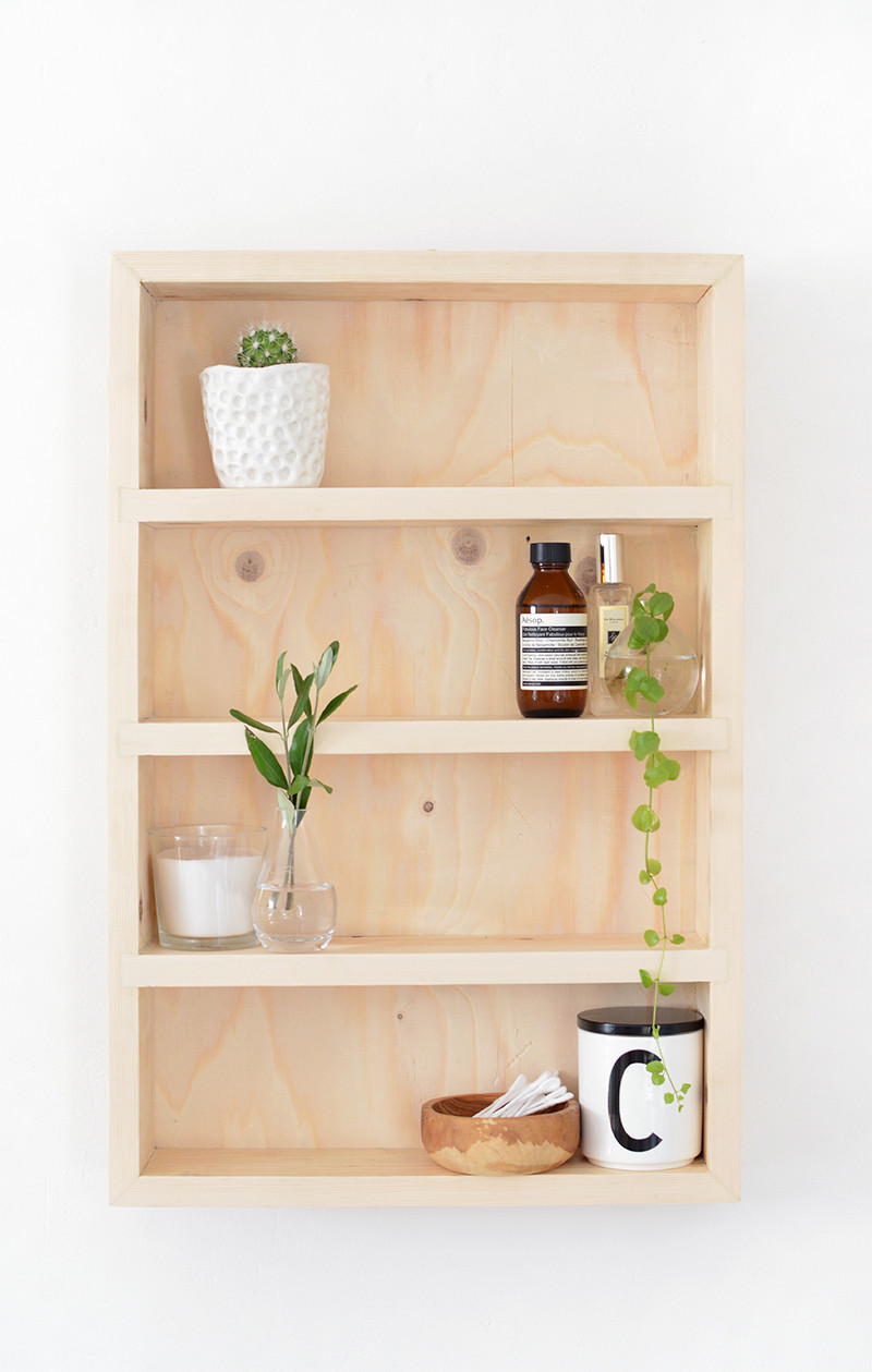 Best ideas about DIY Bathroom Shelves
. Save or Pin DIY bathroom storage shelf Now.