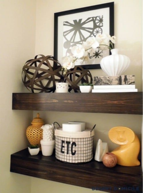 Best ideas about DIY Bathroom Shelves
. Save or Pin 40 Brilliant DIY Shelves That Will Beautify Your Home Now.