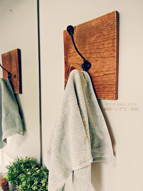Best ideas about DIY Bathroom Towel Rack
. Save or Pin DIY Towel Racks For a Chic Bathroom Update Now.