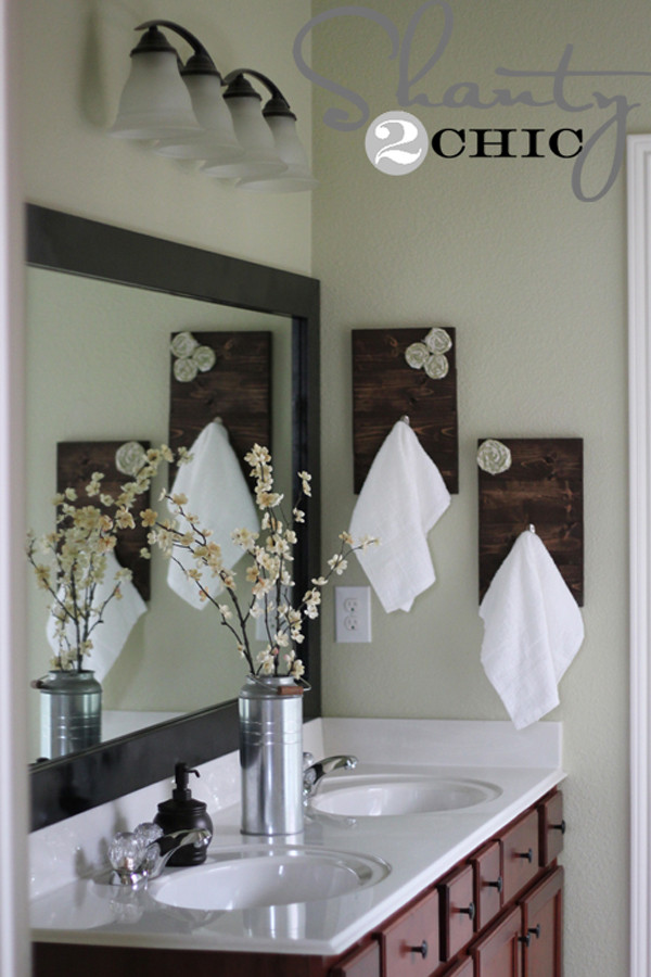 Best ideas about DIY Bathroom Towel Rack
. Save or Pin DIY Towel Racks For a Chic Bathroom Update Now.