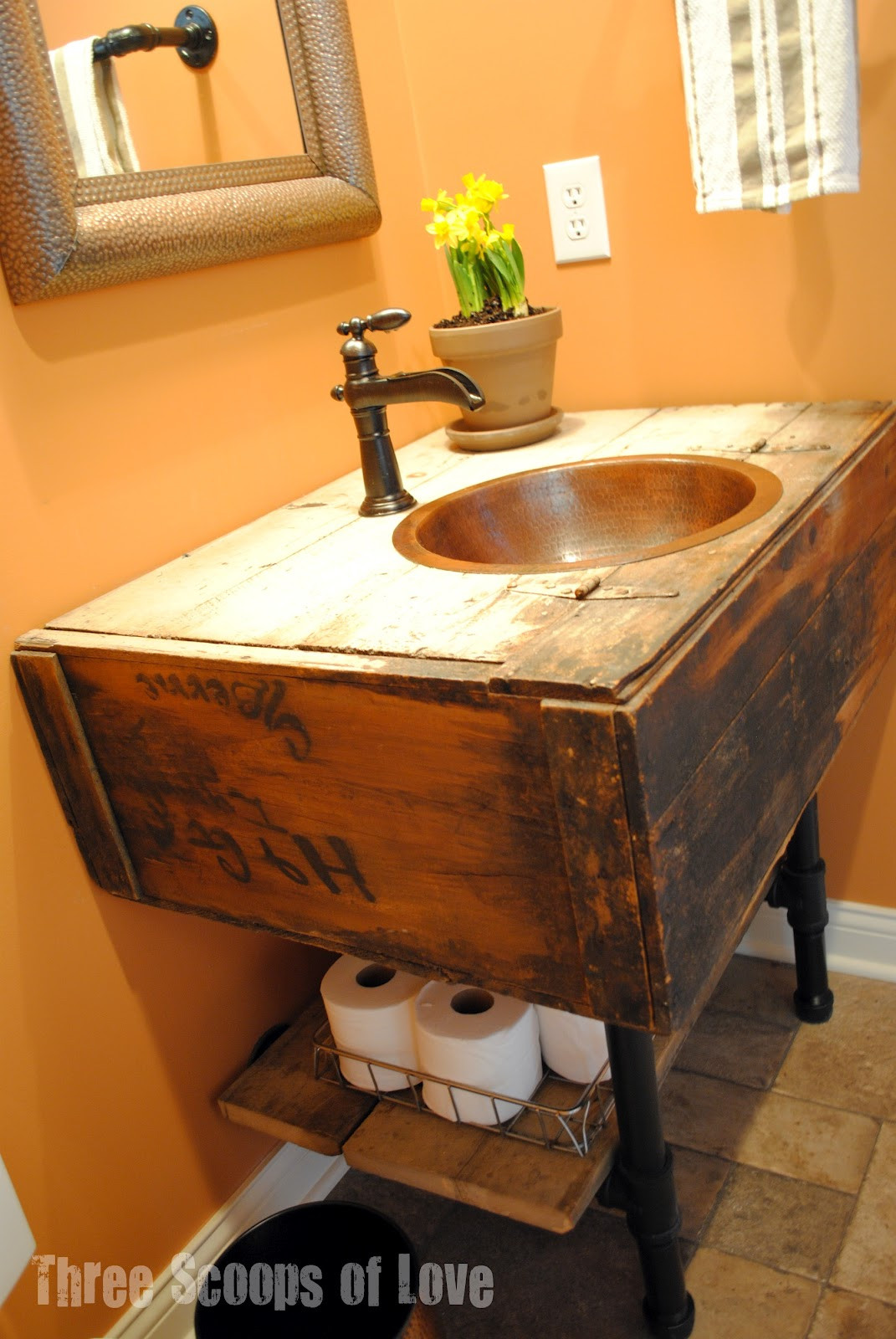 Best ideas about DIY Bathroom Vanity
. Save or Pin 14 Creative DIY Bathroom Vanities Now.