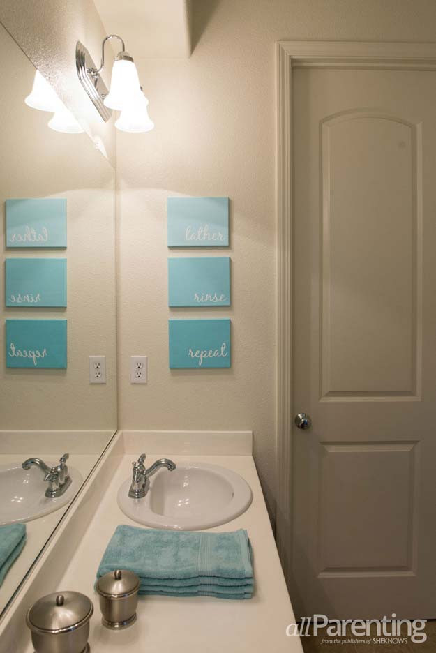 Best ideas about DIY Bathroom Wall Decor
. Save or Pin 35 Fun DIY Bathroom Decor Ideas You Need Right Now Now.