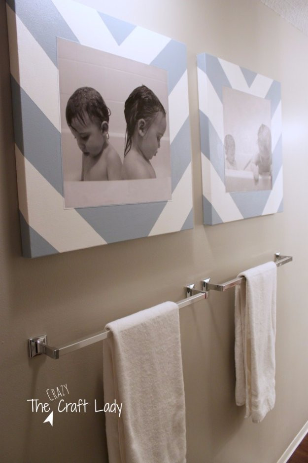 Best ideas about DIY Bathroom Wall Decor
. Save or Pin 31 Brilliant DIY Decor Ideas for Your Bathroom Now.