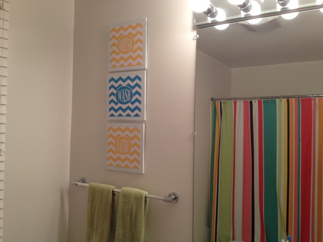 Best ideas about DIY Bathroom Wall Decor
. Save or Pin Two It Yourself DIY Kids Guest bathroom wall decor Free Now.