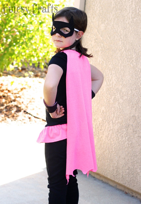 Best ideas about DIY Batwoman Costume
. Save or Pin DIY Batgirl Costume from a T Shirt Cutesy Crafts Now.