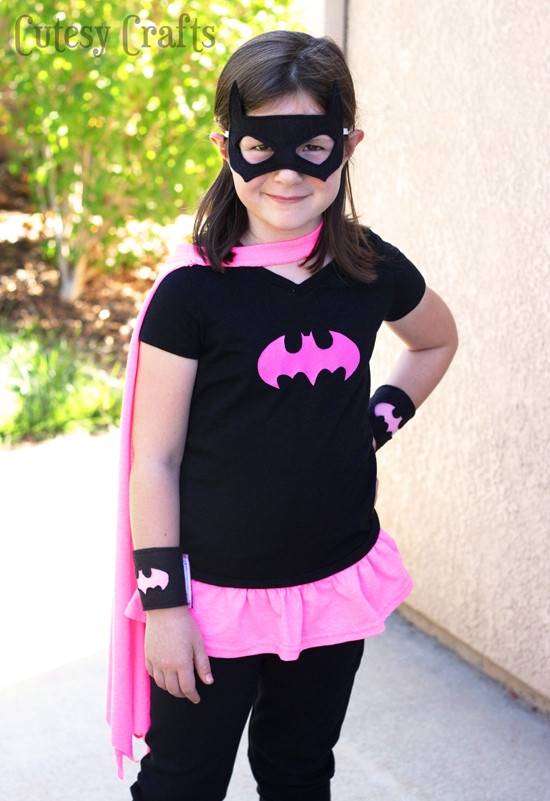 Best ideas about DIY Batwoman Costume
. Save or Pin DIY Batgirl Costume from a T Shirt Cutesy Crafts Now.