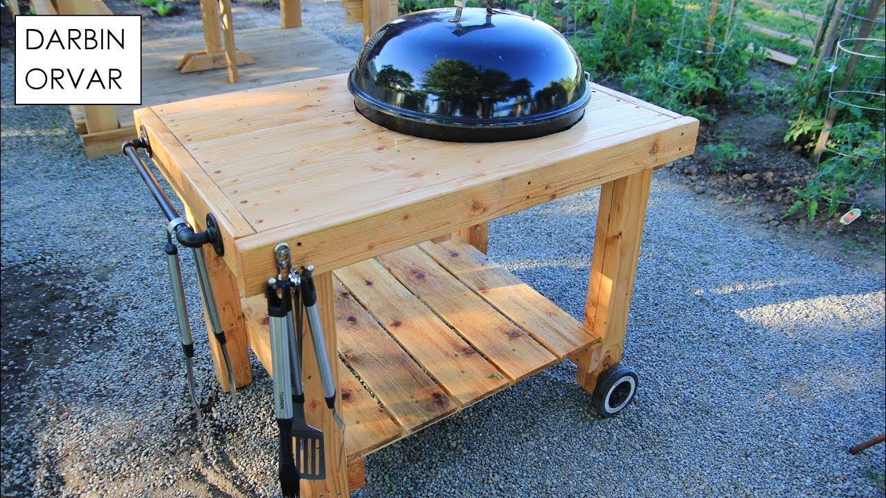 Best ideas about DIY Bbq Table
. Save or Pin DIY Weber Grill Cart BBQ Station Now.