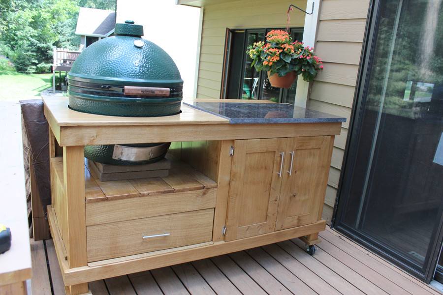 Best ideas about DIY Bbq Table
. Save or Pin How To Build A Rolling Cart For Your Grill Now.