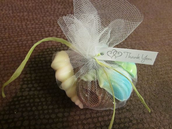 Best ideas about DIY Beach Wedding Favors
. Save or Pin DIY Seashell candy favors Now.