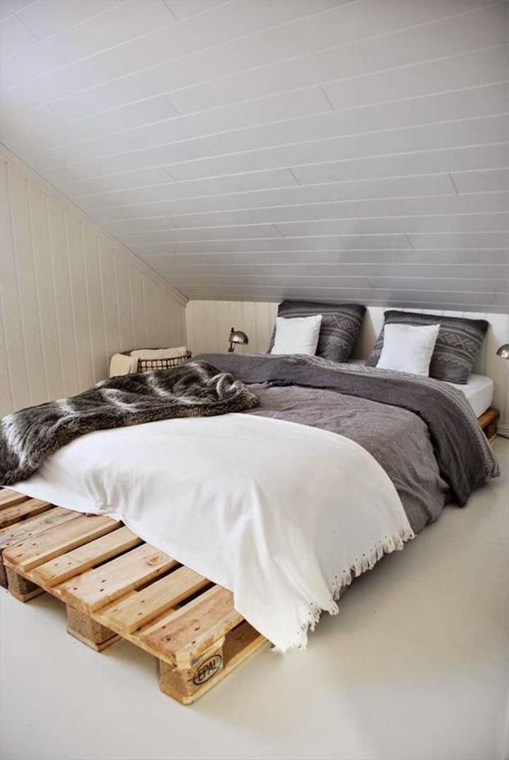 Best ideas about DIY Bed Frame Ideas
. Save or Pin 40 DIY Ideas Easy to Install Pallet Platform Beds Now.