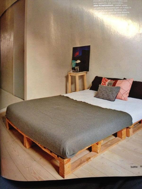 Best ideas about DIY Bed Frame Ideas
. Save or Pin DIY 20 Pallet Bed Frame Ideas Now.